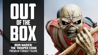 Iron Maiden The Trooper Eddie Statue Unboxing | Out of the Box