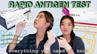 tinitiny | covid-19 antigen test demo (SD Biosensor, Humasis & KISSH) ตรวจโควิดง่ายๆเองที่บ้าน