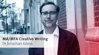 Meet Dr Jonathan Gibbs, Programme Director of MA/MFA Creative Writing at City