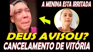 Profecia Para Vitória Souza! DEUS ESTÁ IRA