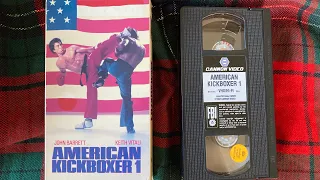 Opening To American Kickboxer 1 1991 VHS