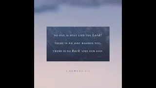 1 Samuel 2:2- Bible Verse of the Day : November 17, 2021 | English & Tagalog