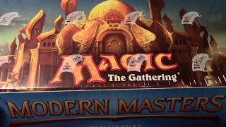 MTG Modern Masters 2013 Whole Box opening! Time for Craziness!!!