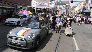 CSD Augsburg 2023 - Die gesamte Demo [Sa. 17.06.2023]