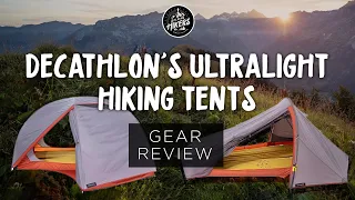 Decathlon's ultralight Forclaz 900 hiking tents reviewed!