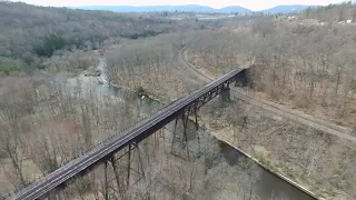 Erie Railroad: Jessup Branch Viaduct