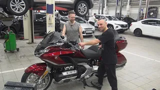 Покупаем новый Honda Gold Wing Январь 2022. Голда из коробки.