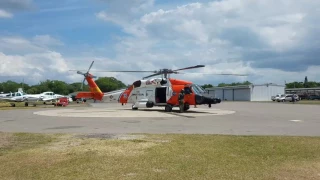 MH-60 Jayhawk startup and takeoff