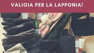 ❄️ VIAGGIO IN LAPPONIA: cosa portare? ❄️ Prepariamo insieme la VALIGIA | Bagaglio a mano Norwegian