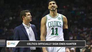 Enes Kanter inks deal with Celtics to return to Boston