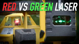 Red Lasers VS Green Lasers (LAR350 vs LAX300G) || Dr Decks