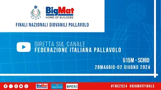 🔴BIGMAT FINALI NAZIONALI GIOVANILI U15M: n°gara 428 - SCURATTI DVB vs GRM CLUB AREZZO