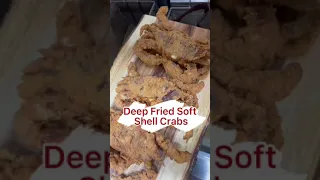 Deep Fried Maryland Soft Shell Crabs - Shipped nationwide fully cleaned and frozen! Whale Size 🦀