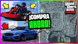 GUÍA de COMPRAS *GO KARS y NUEVO BMW* 😱 ¿Qué VALE la PENA esta SEMANA? 🔥 GTA V Online