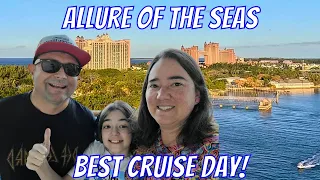 Our Best Cruise Day! Nassau Bahamas, Samba Grill, Hiding Ducks, Pier Runners, Aqua Show And More!