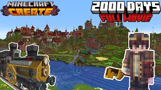 2000 DAYS FULL MOVIE | Minecraft Create Mod!