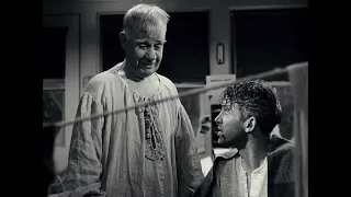 Its A Wonderful Life(1946) 'George meets Clarence' (Original Black and White).