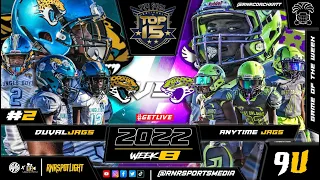 9U BATTLE FOR FLORIDA! West Orlando Jags vs #2 Duval Jags | 9U