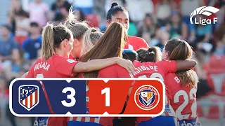 Resumen del Atlético de Madrid vs FC Levante Las Planas Jornada 28 | Liga F