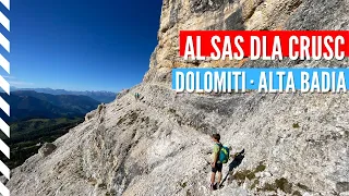 Piza dales Diesc  (3.026 m), l'Ciaval (2.907 m) at the Sas dla Crusc in Alta Badia · Dolomites