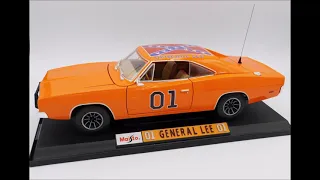 1:18 1969 Charger Maisto General Lee Custom for sale on Ebay