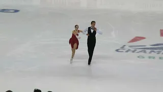 Molly Cesanek & Yehor Yehorov - Junior Rhythm Dance - 2020 U.S. Figure Skating Nationals