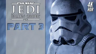 Star Wars Jedi: Fallen Order (PS5) - [4K/60FPS HDR] Walkthrough Part 3【No Commentary】