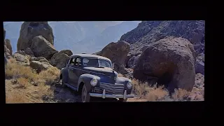 Bad Day at Black Rock (1955) - Car chase scene