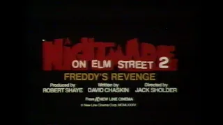 A Nightmare on Elm Street Part 2: Freddy's Revenge (1985) Promo Trailer