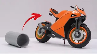 homemade Superbike from pvc