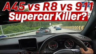 MERCEDES A45 SUPERCAR KILLER? GENTING KARAK UPHILL