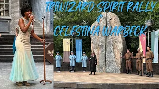 Triwizard Spirit Rally | Celestina Warbeck | The Wizarding World of Harry Potter | 4K