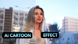 How To Convert Any Video Into Cartoon Character | Ai Video Generator | Cartoon Effect Video Editing