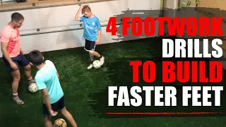 4 Soccer Footwork Drills For Kids | Footwork Training At Home