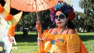 Day of the Dead at Hollywood Forever cemetery