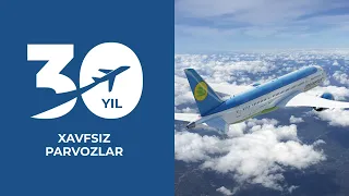 Bugun Uzbekistan Airways 30 yoshga to‘ldi | Uzbekistan Airways сегодня исполнилось 30 лет