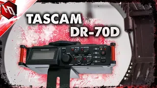 TASCAM DR-70D (Unboxing & Sound Test)