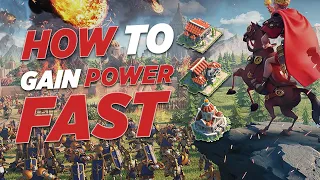 How to gain power fast as F2P player | Rise of Kingdoms