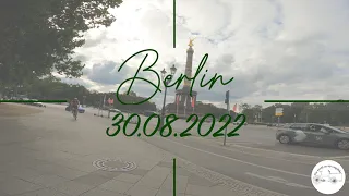 Cycling through Berlin in summer | Berlin mit dem Fahrrad im Sommer | 4K | 30.08.2022 | ASMR