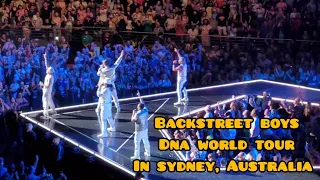 BACKSTREET BOYS DNA WORLD TOUR 2023 IN SYDNEY AUSTRALIA [FULL VIDEO]