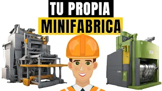 8 Máquinas para INICIAR tu Propia MINI FÁBRICA / Pequeñas IDEAS de Negocios RENTABLES 2024