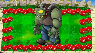 99 Cherry Bomb vs Giga Gargantuar vs Dr. Zomboss | Plants vs Zombies