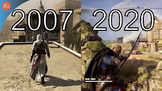 Evolution / History of Assassin's Creed Game (2007-2020) in HD