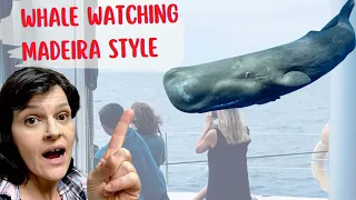 Amazing Whale Watching Of Madeira Coast,Whale Watching Tour on Catamaran Madeira Portugal Aug 2022