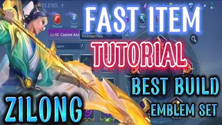 ZILONG Easiest Tutorial & Pro Guide 2022 Best Build | Emblem Set, Mobile Legends