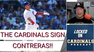 BREAKING NEWS The Cardinals Have Signed Willson Contreras!!! | Locked On Cardinals