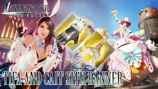 Water Tifa and Cait Sith banner review || Final Fantasy VII Ever Crisis