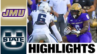 James Madison vs Utah State Highlights | College Football Week 4 | 2023 College Football