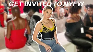 How to get invited to NYFW (This works!)