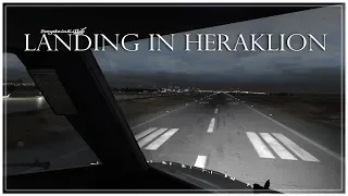 Landing in Heraklion